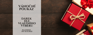 Dárek pro radost - vánoční poukaz